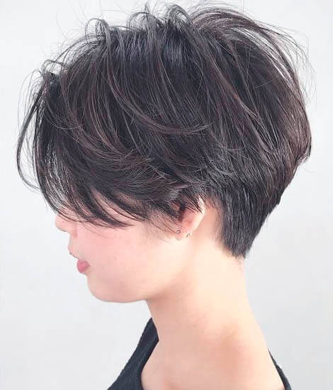 Tomboy haircut